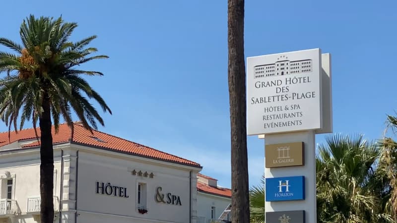 Les joueurs d'Afrique du Sud sont arrivés au grand hôtel des Sablettes-Plage où ils seront hébergés pendant la Coupe du monde de rugby 2023.