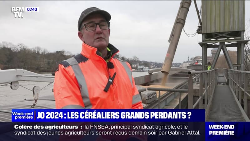 L'acheminement des céréales par la Seine risque d'être perturbé durant les Jeux olympiques et paralympiques