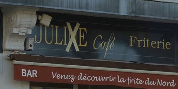 Le café de Tulle "Juline" s'est rebaptisé "Julie".