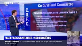 Environ 400 enquêtes ont été ouvertes pour des "réseaux de faux pass sanitaires"