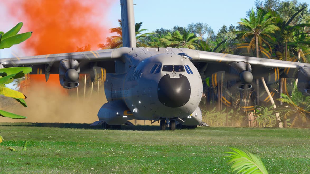 L'Airbus A400M dans Microsoft Flight Simulator 2024