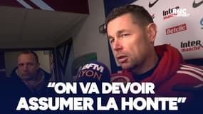 Bourgoin 2-2 (4-2 tab) Lyon : "On va devoir assumer la honte", la colère de Sage après l'élimination