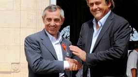 Alain Giresse et Michel Platini