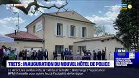 Trets : inauguration du nouvel hôtel de police