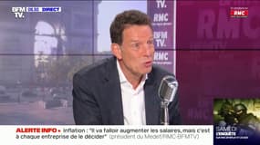 Retraites: pour Geoffroy Roux de Bézieux (Medef), "il faudra trouver le moyen de travailler plus longtemps"