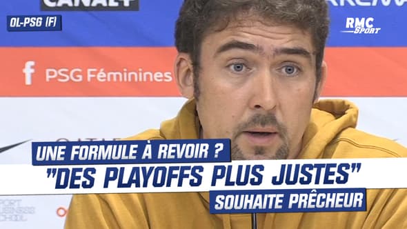 OL-PSG (F): "Un écart trop important entra la saison régulière et les playoffs" juge coach Prêcheur