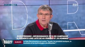 Européennes: "Le programme de la Décroissance est de revenir sous le rythme de ce que la planète peut supporter"