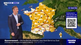 Des orages et des averses attendus dans le sud-ouest du pays ce vendredi, du soleil sur la partie nord 