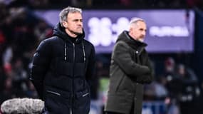 Luis ENRIQUE lors de PSG-Monaco, le 07/02/2025
