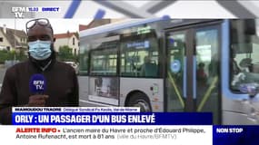 Passager enlevé dans un bus: le délégué syndical FO Keolis déclare qu'"un kidnapping, ce n'est pas une chose qui arrive régulièrement"