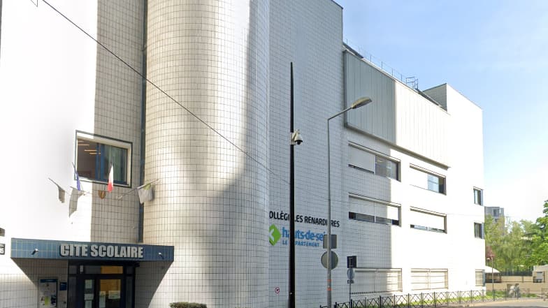 Le collège Les Renardières à Courbevoie