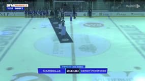 Hockey sur glace: les Spartiates de Marseille affrontent les Jokers de Cergy-Pontoise