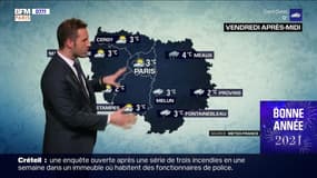 Météo Paris-Ile de France du 1er janvier: Un ciel très nuageux pour ce vendredi