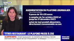 Titres-Restaurant : le plafond passe à 25 euros - 01/10