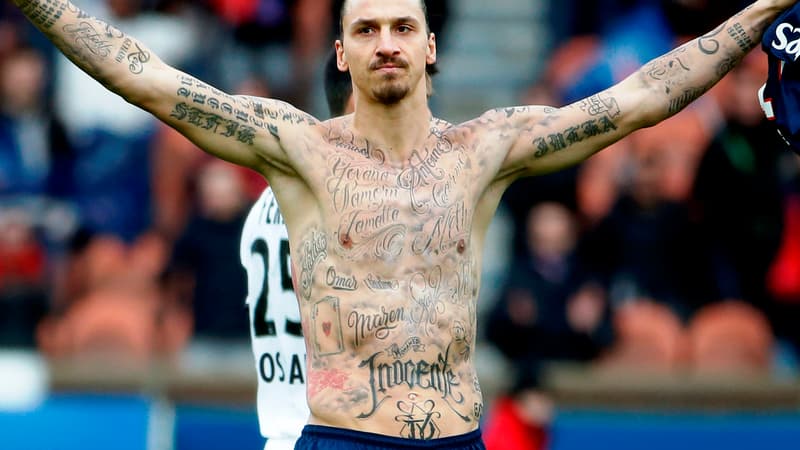PSG : les tatouages de Zlatan