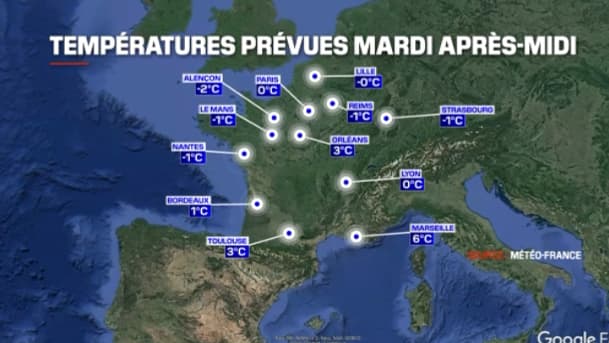Les prévisions pour le mardi 9 janvier 2023