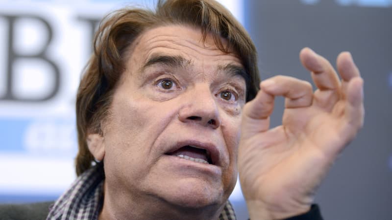 Bernard Tapie le 12 mars 2014 in Marseille.