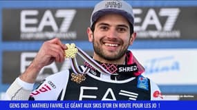GENS DICI : Mathieu Faivre, le géant aux skis d'or en route pour les JO !
