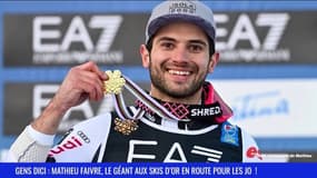 GENS DICI : Mathieu Faivre, le géant aux skis d'or en route pour les JO !