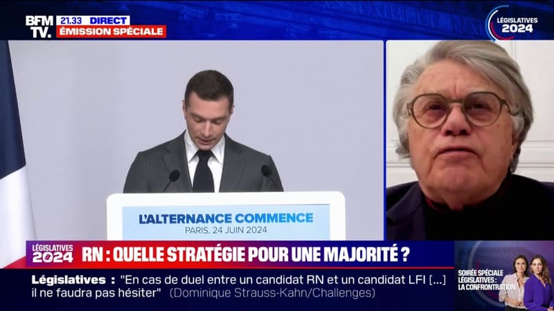 Gilbert Collard estime que Jordan Bardella et Marine Le Pen 