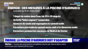 Pas-de-Calais: la piscine d'Audruicq s'adapte pour réduire ses coûts