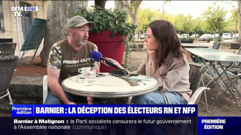 Dans le Gard, des électeurs RN et NFP peu emballés par la nomination de Michel Barnier à Matignon