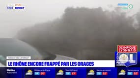 Rhône: le département frappé par d'importants orages