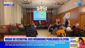 Municipale, métropolitaine, élections d'arrondissement : des réunions publiques pédagogiques à Lyon