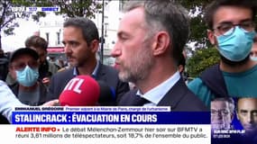 Stalingrad: Emmanuel Grégoire annonce vouloir trouver "une solution pérenne" pour que l'évacuation des toxicomanes "ne reconstitue pas une colline du crack" ailleurs dans Paris