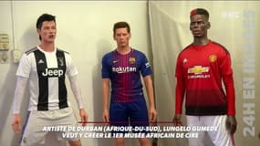 CR7, Messi et Pogba au même endroit? C'est le 1er musée africain de cire 