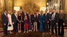La famille Trump avec Elon Musk