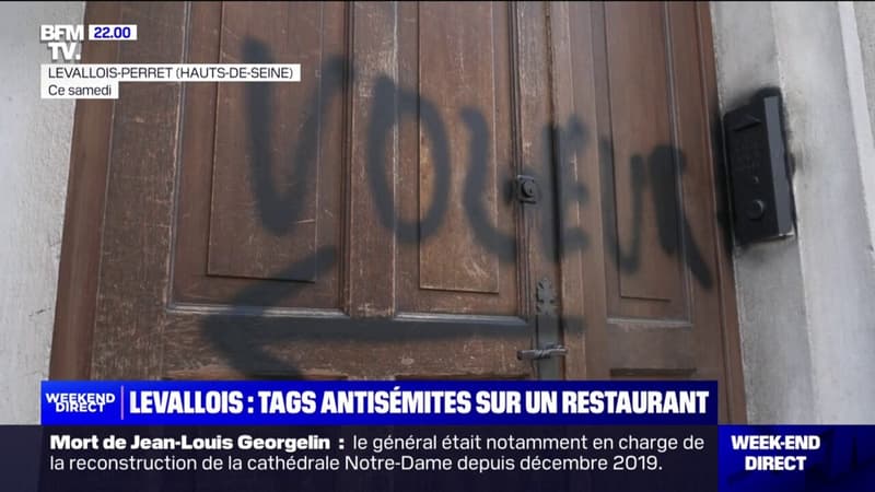 Levallois-Perret: des tags antisémites découverts sur la vitrine d'un restaurant casher, un homme interpellé