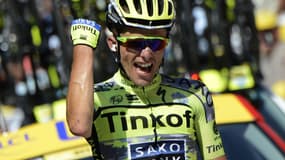 Le Polonais Rafal Majka, vainqueur de la 11e étape du Tour 2015 à Cauterets