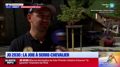"C'est incroyable": le skieur Nils Allègre "rêve" de pouvoir participer aux JO 2030 dans les Alpes 