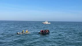 Deux opérations ont été menées dans le détroit du Pas-de-Calais (photo d'archives).