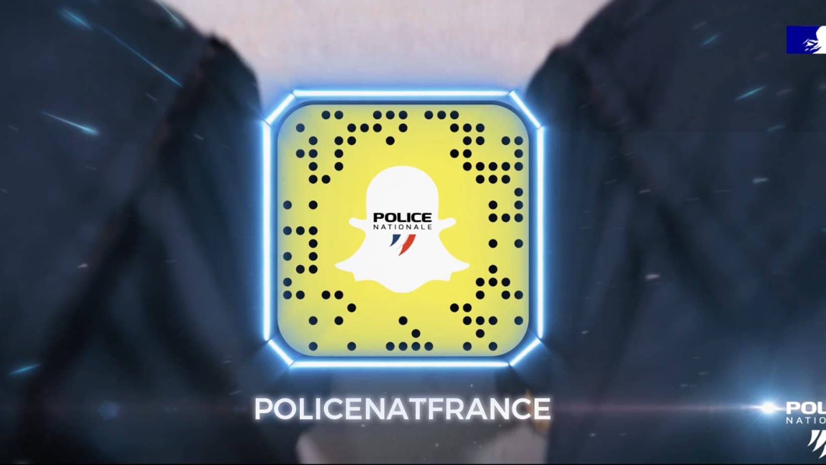 La police nationale se lance sur Snapchat.