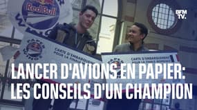 Lancer d’avions en papier: les conseils du champion en titre