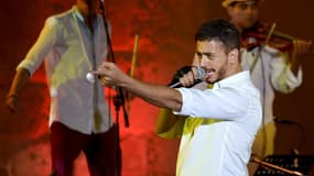 Le chanteur marocain Saad Lamjarred.