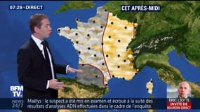 La météo pour ce lundi 4 septembre 2017