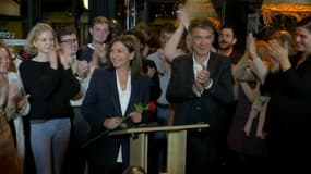 La maire de Paris Anne Hidalo investie candidate du Parti socialiste le 14 octobre 2021.