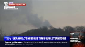 Nouvelle vague de frappes sur l'Ukraine avec 76 missiles russes tirés 