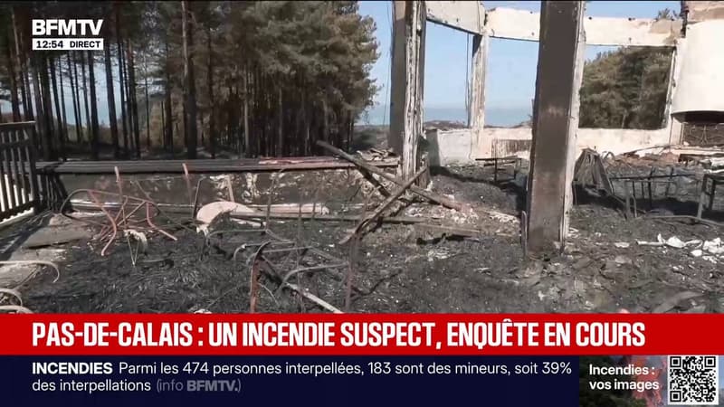 Dans le Pas-de-Calais, une maison est partie en fumée