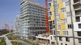 Le statut du bailleur privé vise à relancer la construction de logements, notamment portée par l'investissement locatif privé. Ici, une opération immobilière dans le 17e arrondissement de Paris.