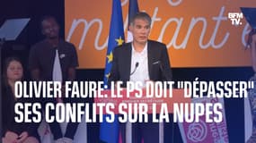 Olivier Faure appelle les membres du Parti socialiste à "dépasser" les "débats" internes au sujet de la Nupes