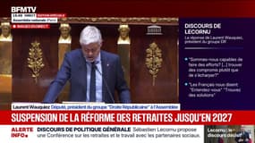 Laurent Wauquiez veut "arrêter l'assistanat et revaloriser le travail" qui, selon lui, "ne paye pas"