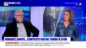 Renault Trucks, santé, enseignement : Pascal Lagrue, secrétaire général FO Rhône