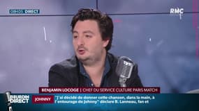 Nouvel album de Johnny Hallyday: "C'est l'album d'un homme vivant" pour le journaliste de Paris Match, Benjamin Locoge