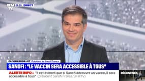 Olivier Bogillot (Sanofi France): "Il y aura un vaccin mis à disposition des patients français s'il est découvert"