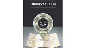 Capture d'écran de l'application "Observer la loi"