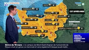 Météo Normandie: des nuages et des éclaircies ce jeudi, jusqu'à 18°C à Caen et à Saint-Lô